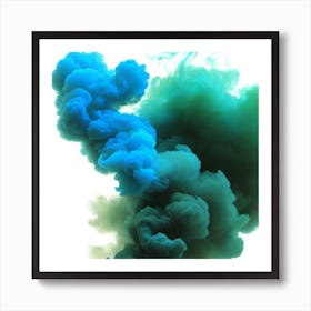 Smoke In The Air Art Print