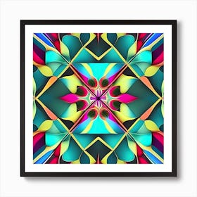 Abstract Pattern 1 Art Print