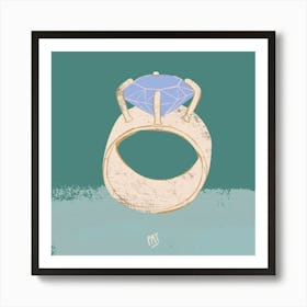 RingBling Art Print