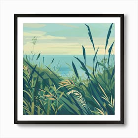 Seagrass 1 Art Print