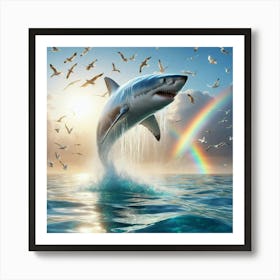 Great White Shark 1 Art Print