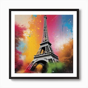 Paris Eiffel Tower 41 Art Print