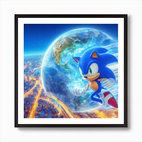 Sonic The Hedgehog 51 Póster