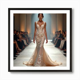 Wedding Dress Art Print