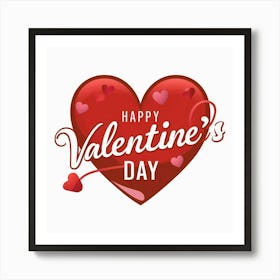 Happy Valentine'S Day 1 Art Print