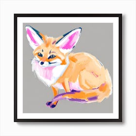 Fennec Fox 04 1 Art Print