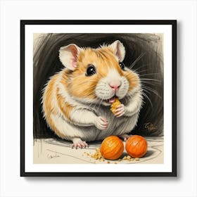 Hamster 65 Art Print