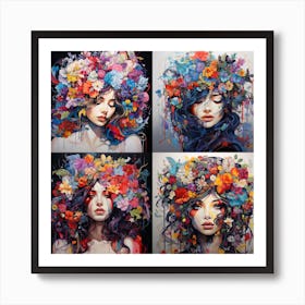 Women of the world 1 Art Print