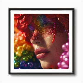 Rainbow Girl 1 Art Print