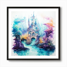 Disney Castle Art Print