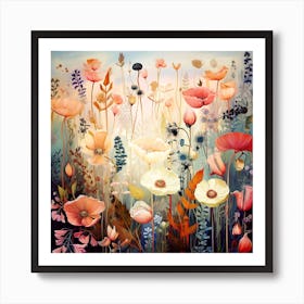 Floral Design Inspiration Art Print