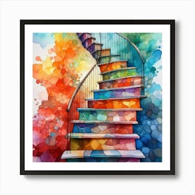 Stairway To Heaven 4 Art Print