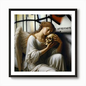 Even the Angels Cry Art Print