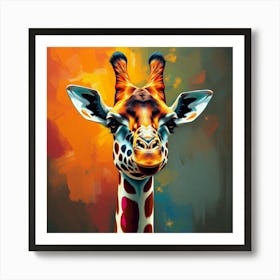 Giraffe 10 Art Print