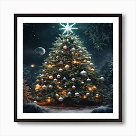 Christmas Tree 1 Art Print