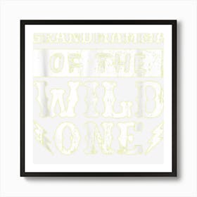 Grandmamma Of The Wild One Kids Grandma Children Nana Art Print