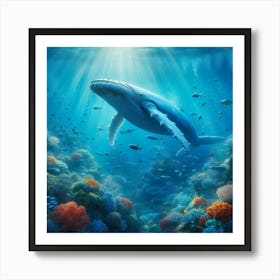 Humpback Whale 11 Art Print