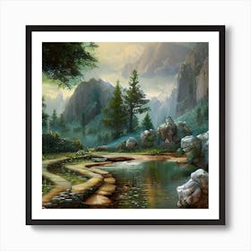 Beautiful Scenery Art Print