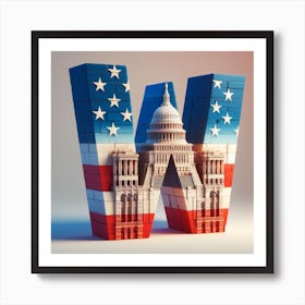 Washington DC 1 Art Print