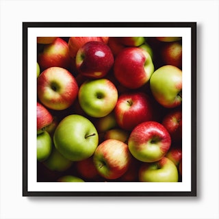 Raw Red Organic Envy Apples Stock Photo by bhofack2