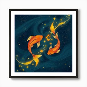 Zodiac Sign 7 Art Print