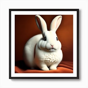 White Rabbit Art Print