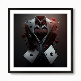 Playing Cards Art Print