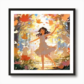 Autumn Leaves 4 Art Print