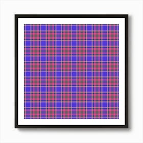 Scottish Tartan 1 Art Print