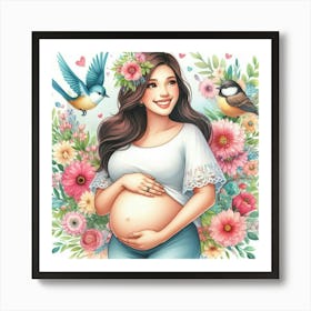 Happy Mother's Day Love Art Print