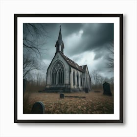 Church In The Woods 2 Art Print