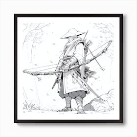 Samurai Art Print