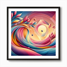 Abstract Abstract Painting 5 Art Print