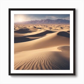 Desert - Desert Stock Videos & Royalty-Free Footage Art Print