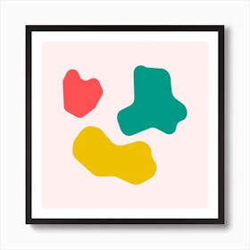 Brouhaha Square Art Print