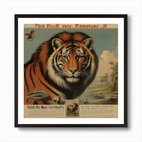 Default Default Vintage And Retro Animal Advertising Aestethic 0 (2) Art Print