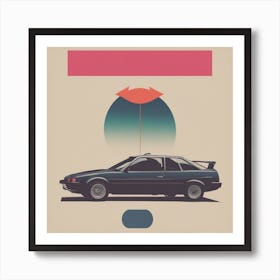 Nissan Celica Art Print