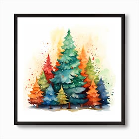 Winter Wonders Watercolour Art Print