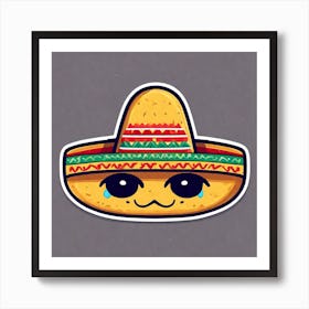 Mexican Hat 8 Art Print
