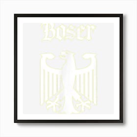 Boser German Surname Family Last Name Deutschland Art Print