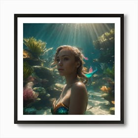 Little Mermaid 5 Art Print