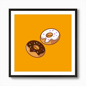 Donut Art Print