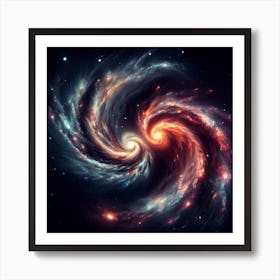 Galaxies 1 Art Print