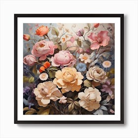 Flowers In A Vase Art Print