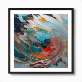 Abstract Painting 7 Art Print