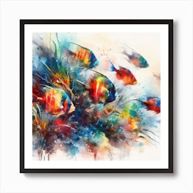 Deep Sea Dreamscape Art Print