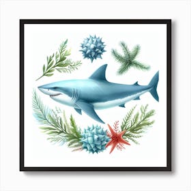 Shark 3 Art Print