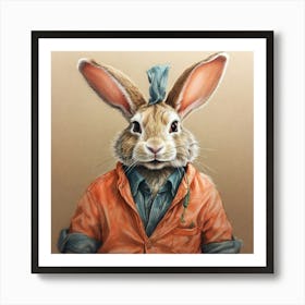 Rabbit 7 Art Print