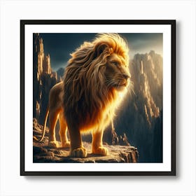 Lion King Art Print