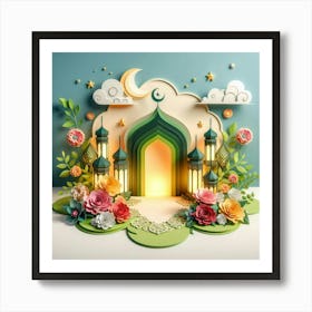 Islamic Ramadan 15 Art Print